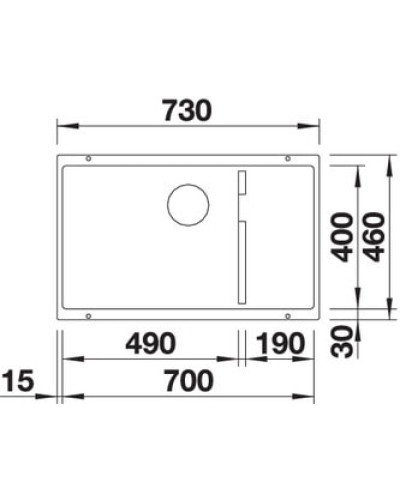 Кухонна мийка Blanco SUBLINE 700-U Level (523545) сірий беж