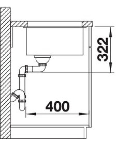 Кухонна мийка Blanco SUBLINE 700-U Level (523545) сірий беж