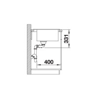 Кухонна мийка Blanco PLEON 6 Split (521696) сірий беж