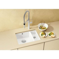 Кухонна мийка Blanco SUBLINE 350/150-U (523742) глянсовий магнолія