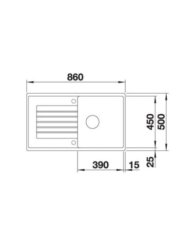 Кухонна мийка Blanco ZIA 5S (520519) кава