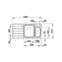 Кухонна мийка Blanco AXIS III 6S-IF (522104)