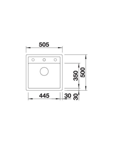 Кухонна мийка Blanco DALAGO 5-F (518530) антрацит