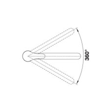 Кухонний змішувач Blanco DARAS-F (521751) хром