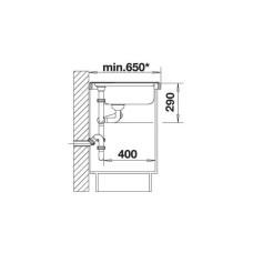Кухонна мийка Blanco DELTA-IF (523667)