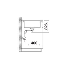Кухонна мийка Blanco METRA 5 S-F (519097) антрацит