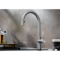 Кухонний змішувач Blanco CANDOR-S (523121) матова нержавіюча сталь