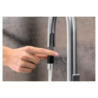 Кухонний змішувач Blanco CANDOR-S (523121) матова нержавіюча сталь