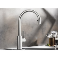 Кухонний змішувач Blanco CANDOR-S (523121) матова нержавіюча сталь