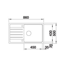 Кухонна мийка Blanco LEGRA XL 6S (523326) антрацит