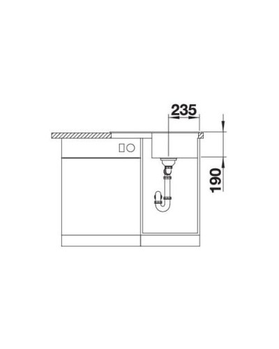 Кухонна мийка Blanco ZIA 45S compact (524721) антрацит