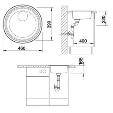 Кухонна мийка Blanco RONDOSOL (513306) полірована