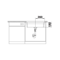 Кухонна мийка Blanco ETAGON 700-U (524270)