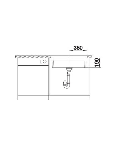 Кухонна мийка Blanco ETAGON 700-U (524270)