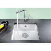 Кухонна мийка Blanco SUBLINE 375-U (523726) глянсовий білий