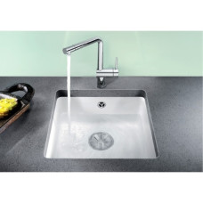 Кухонна мийка Blanco SUBLINE 375-U (523726) глянсовий білий