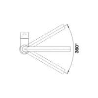 Кухонний змішувач Blanco LANORA (523122) нержавіюча сталь