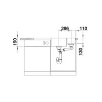 Кухонна мийка Blanco AXIA III 6S (524650) сірий беж