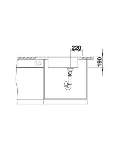 Кухонна мийка Blanco ELON XL 8S (524860) антрацит