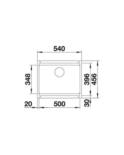 Кухонна мийка Blanco ETAGON 500-U (525154) базальт