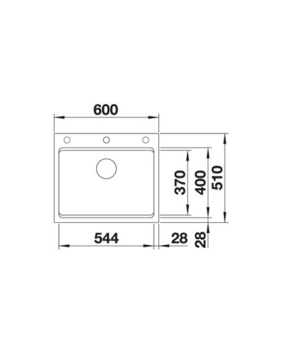 Кухонна мийка Blanco ETAGON 6 (524539) антрацит