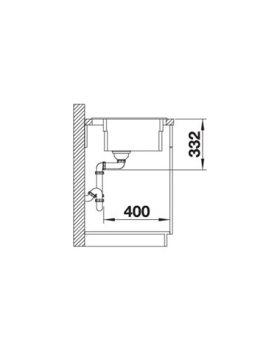 Кухонна мийка Blanco ETAGON 6 (524539) антрацит