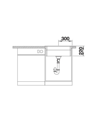 Кухонна мийка Blanco ETAGON 6 (524539) антрацит