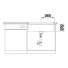 Кухонна мийка Blanco ETAGON 700-U (525176) кава