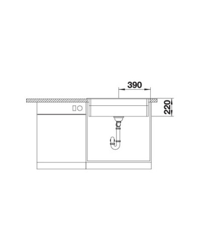 Кухонна мийка Blanco ETAGON 8 (525187) антрацит