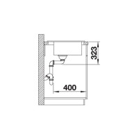 Кухонна мийка Blanco PALONA 6 (524731) глянсовий білий