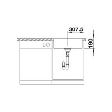 Кухонна мийка Blanco PALONA 6 (524731) глянсовий білий