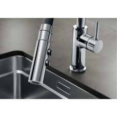 Кухонний змішувач Blanco CATRIS-S Flexo PVD steel (525792)
