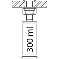 Дозатор рідкого миючого засобу Blanco TORRE (521541) нержавіюча сталь