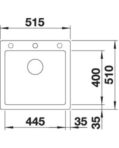 Кухонна мийка Blanco PLEON 5 (525951) чорний