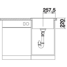Кухонна мийка Blanco PLEON 5 (525951) чорний
