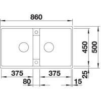 Кухонна мийка Blanco ZIA 9 (516683) кава