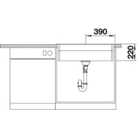 Кухонна мийка Blanco ETAGON 8 (525893) чорний