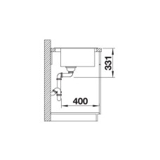 Кухонна мийка Blanco PLEON 6 (525953) чорний