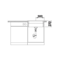 Кухонна мийка Blanco ETAGON 6 (525890) чорний