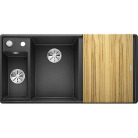 Кухонна мийка Blanco AXIA III 6S-F (524664) темна скеля