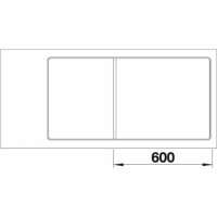 Кухонна мийка Blanco AXIA III 6S-F (524669) антрацит