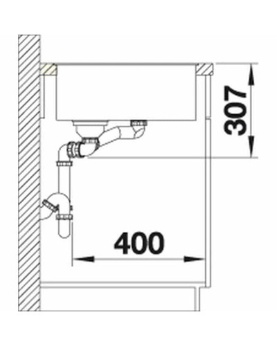 Кухонна мийка Blanco AXIA III 6S-F (524669) антрацит