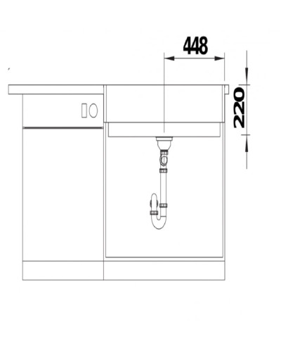 Кухонна мийка Blanco VINTERA XL 9-UF (526101) антрацит