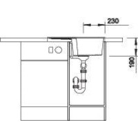 Кухонна мийка Blanco ZIA 40S (526006) чорний