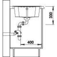 Кухонна мийка Blanco ZIA 40S (526006) чорний