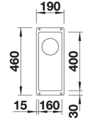 Кухонна мийка Blanco SUBLINE 160-U (525981) чорний