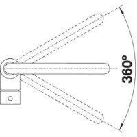 Кухонний змішувач Blanco MILI (526159) чорний