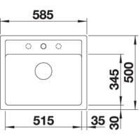 Кухонна мийка Blanco LEGRA 6 (526084) чорний