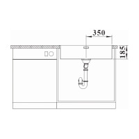 Кухонна мийка Blanco SOLIS 700-IF/A (526127) полірована