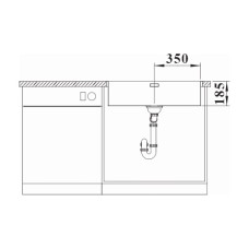 Кухонна мийка Blanco SOLIS 700-IF/A (526127) полірована